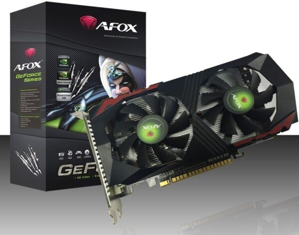 Afox - 2GB GTX1050 128Bits GDDR5