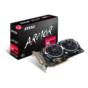 MSI - 8GB Radeon RX580 Armor OC DDR5 256bit