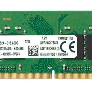 Kingston DDR4 8GB SODIMM 2400Mhz for notebook