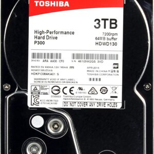 HDD 3TB Toshiba P300 HDWD130EZSTA 7200 Original BOX