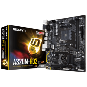 MB Gigabyte AMD AM4 A320M-H