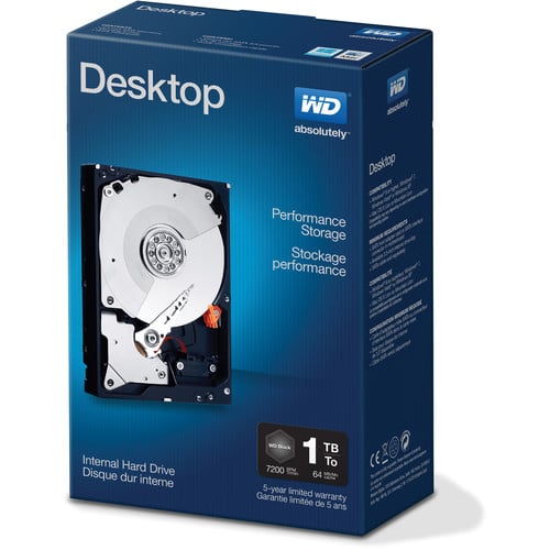 HDD 1TB WD 7200 Pullout