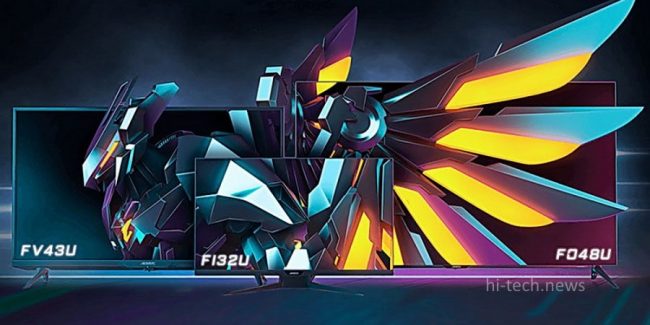 Gigabyte представила новые игровые мониторы 4K с диагональю до 48 дюймов Gigabyte представила новые игровые мониторы 4K с диагональю до 48 дюймов