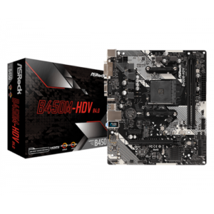 Asrock AMD B450M-HDV DDR4