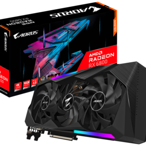 Gigabyte - 16GB AORUS Radeon RX 6800 MASTER 16GB (GV-R68AORUS M-16GD)