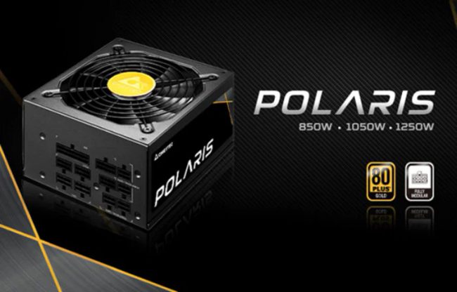 Chieftec представила серию блоков питания Polaris мощностью до 1250 Вт