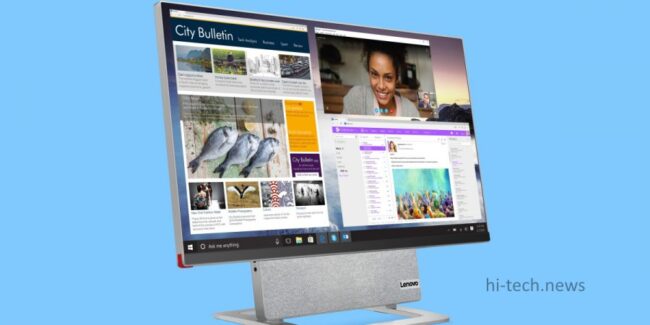 Lenovo Yoga AIO 7 представлен. Новый компьютер с вращающимся экраном