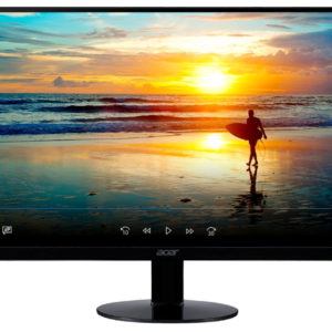 Acer - 24" SA240YAbi Monitor, IPS, 75Hz, 4mc, FHD (1920x1080), VGA+HDMI, (UM.QS0EE.A01) Black