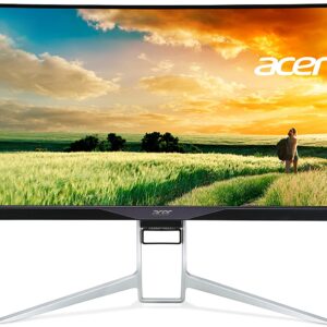 Acer - 34" XR342 Curved Monitor, IPS, 100Hz, 1mc, UW-QHD (3440x1440 ) 4K, HDMI+DP+TypeC, (UM.CX2EE.P01) Black