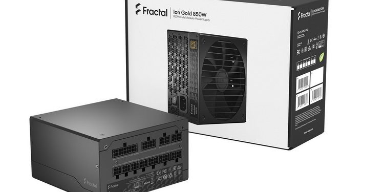 Fractal Design представила блоки питания Ion Gold мощностью до 850 Вт