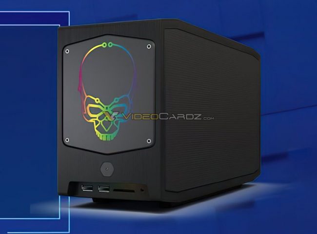 Компьютеры Intel NUC 11 Extreme Beast Canyon получат поддержку полноразмерных видеокарт