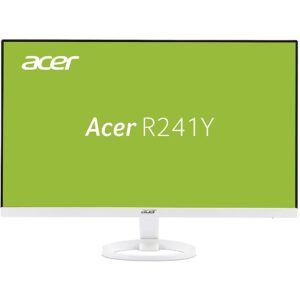 Acer - 24" R241YBwmix Monitor, IPS, 75Hz, 1mc, FHD (1920x1080), VGA+HDMI, (UM.QR1EE.B04) White