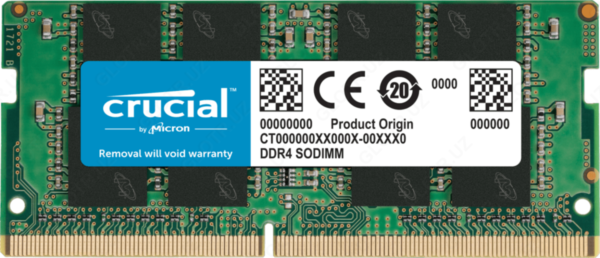 Crucial DDR4 16GB 2666Mhz SODIMM