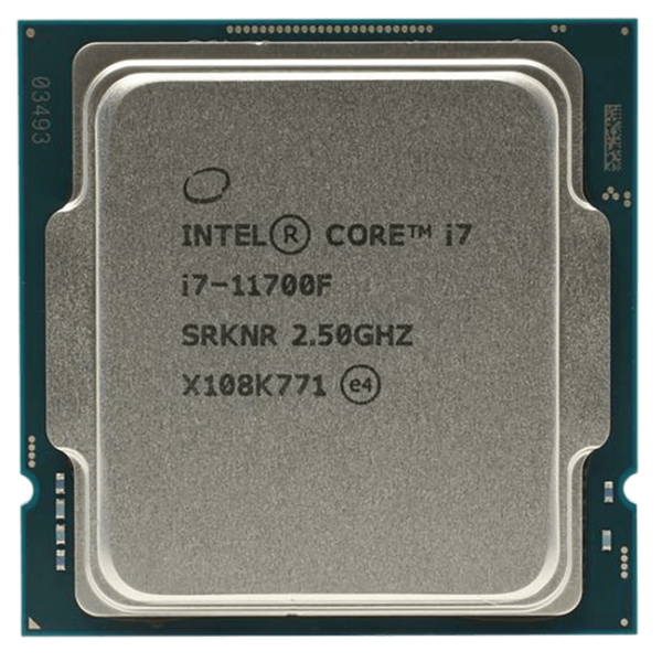Intel-Core i7 - 11700F, 2.5 GHz, 16MB, oem, LGA1200, Rocket Lake