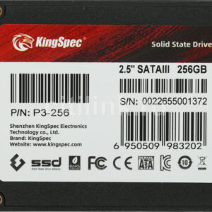 SSD Kingspec 256GB SATA III 2,5