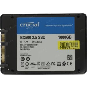 SSD Crucial 1000GB BX500 SATA III 2,5"