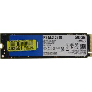 SSD M2 Crucial 500GB NVMe