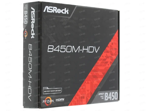 Asrock AMD B450M-HDV DDR4