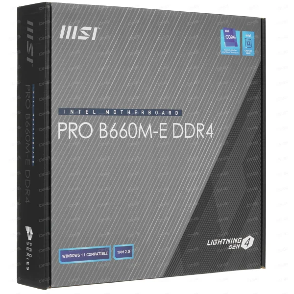 MB MSI PRO B660M-E DDR4 LGA1700
