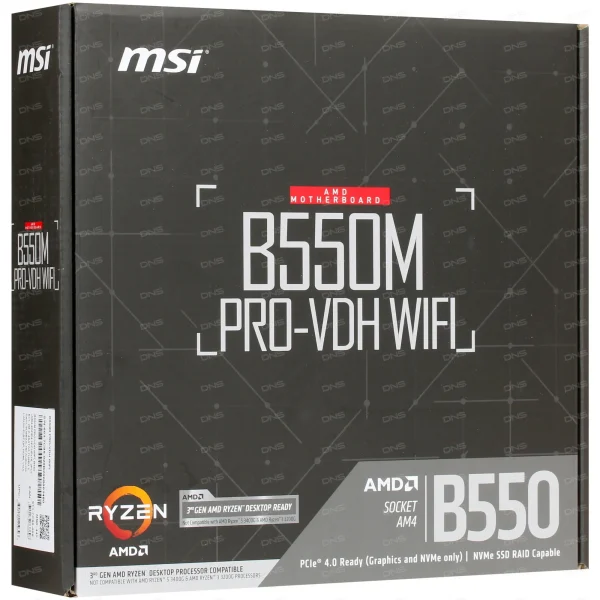 MB MSI AMD AM4 B550M PRO DDR4